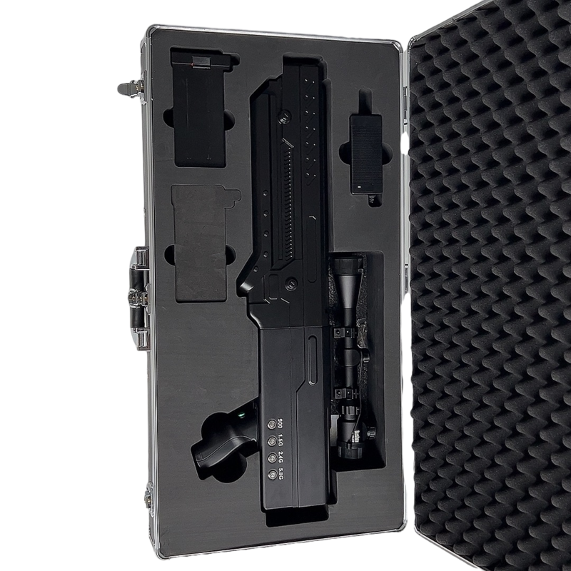  高碑店手持便携式枪型低空防御反制四通道B型