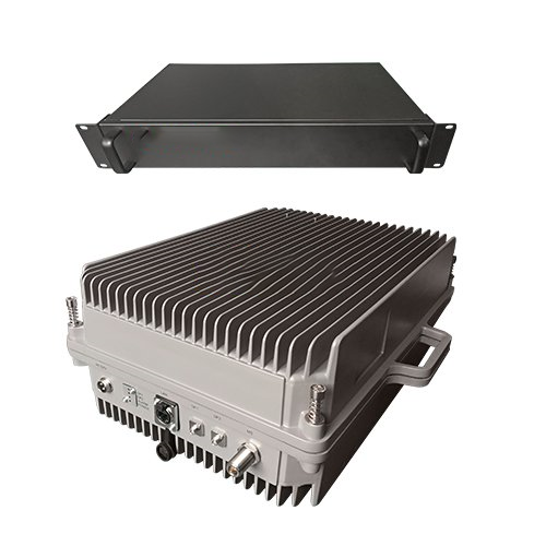  高碑店TETRA800数字警用集群数字光纤直放站远近端机