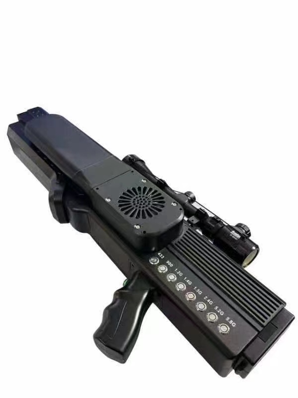  高碑店手持便携式枪型低空防御反制八通道